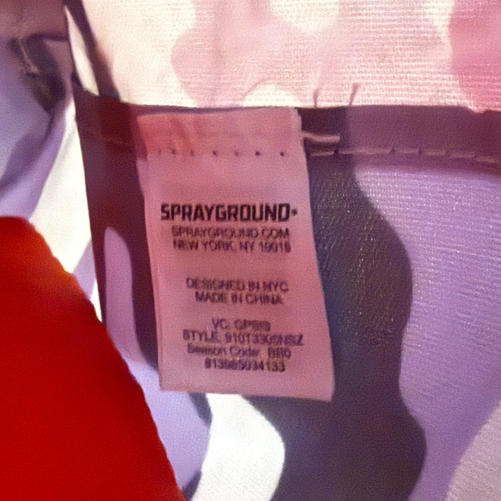 Sprayground Split Camo Beach Tote Bag. See pictures for additional info - Picture 4 of 8